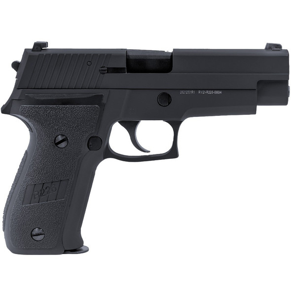 Raven R226 Gas Blowback Airsoft Pistol in Tactical Black