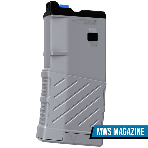 Vorsk Airsoft VMAR Series MWS Rifle Magazine (VM) 25 Rounds in Grey