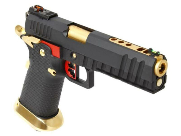 Armorer Works Custom Hi-Capa Gas Blowback Airsoft Pistol in Black (AW-HX2032)