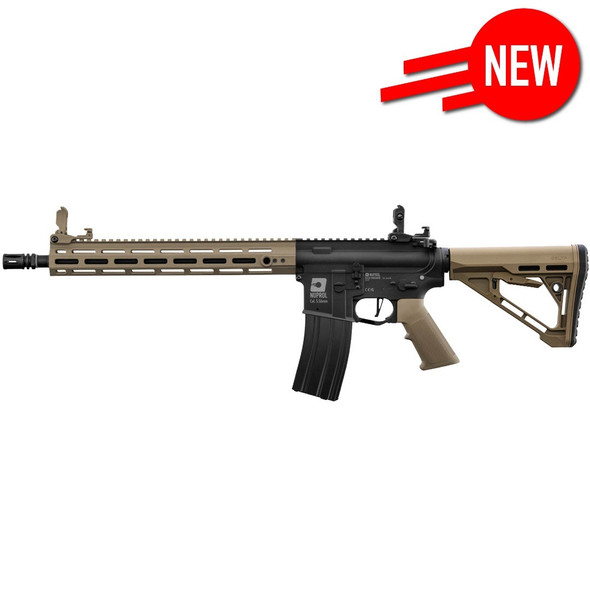 Nuprol Delta Vanguard Sentry 13" Airsoft AEG Rifle with Adjustable Stock in Desert Tan