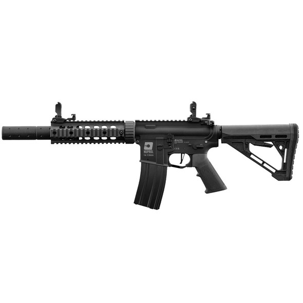 Nuprol Delta Vanguard Ranger Airsoft AEG Rifle with Adjustable Skeletonised Stock in Black