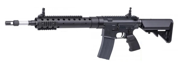 Cyma/EMG COLT.1008 MK12 MOD H Gas Blowback Airsoft Rifle 13.5" with Adjustable Crane Stock in Black