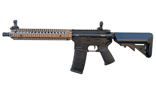 Cyma/EMG - Daniel Defense DDM4 Full Metal AEG Platinum QBS Gearbox in Dark Earth/Black (CM105DDL-BD)