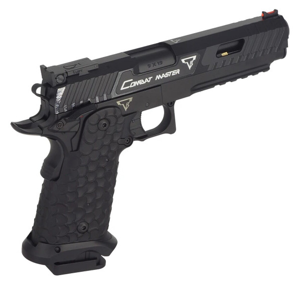 Cyma/EMG CM138 Taran Tactical Innovations Combat Master JW3 Airsoft Electric Pistol in Black