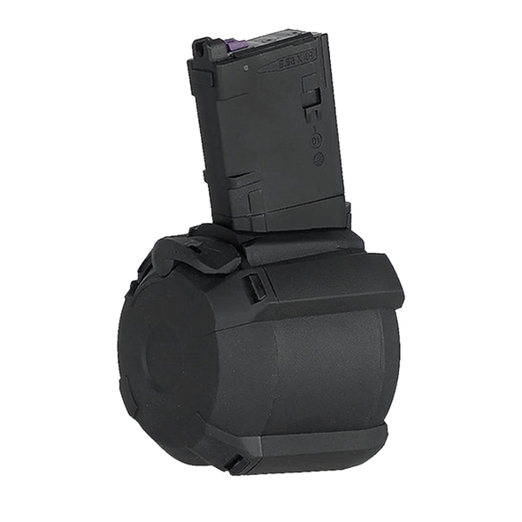 Cyma MWS Drum Magazine 500 Rounds for M4 MWS System Airsoft Rifles D500 Gas/HPA in Black