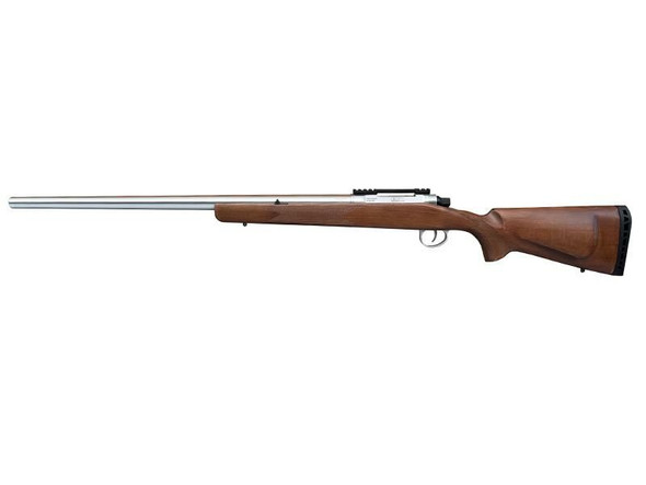 APS/EMG/Barrett Firearms Fieldcraft Bolt-Action Airsoft Sniper Rifle in Real Wood