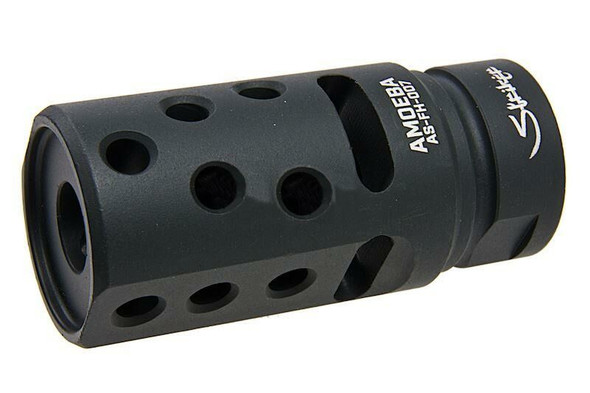 Ares Amoeba Striker Airsoft Sniper Rifle Flash Hider AS-01 (AS-FH-007) in Black