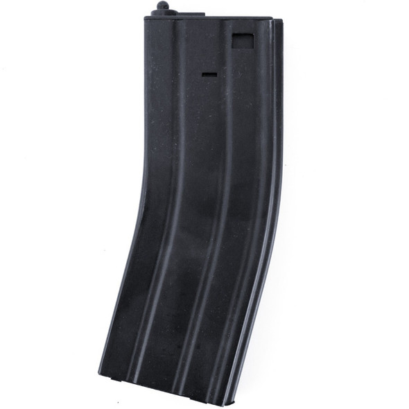 Nuprol M4 Magazine Folded Metal v2 AEG Mid-Cap Mag 140 Rounds in Black