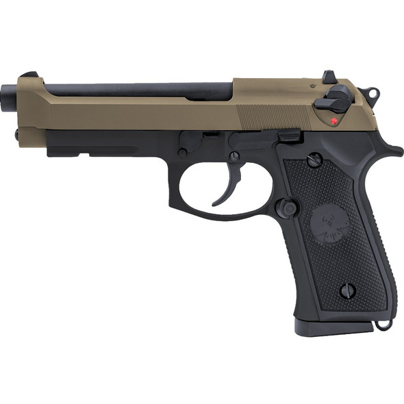Raven R9 Replica M92 Gas Blowback Airsoft Pistol in Black & Tan