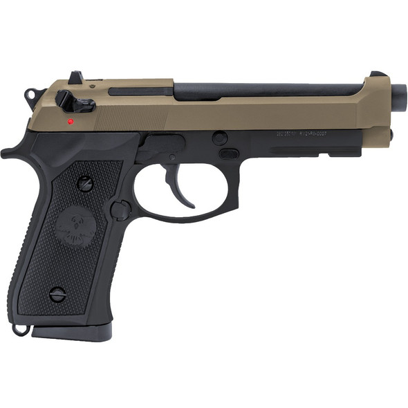 Raven R9 Replica M92 Gas Blowback Airsoft Pistol in Black & Tan