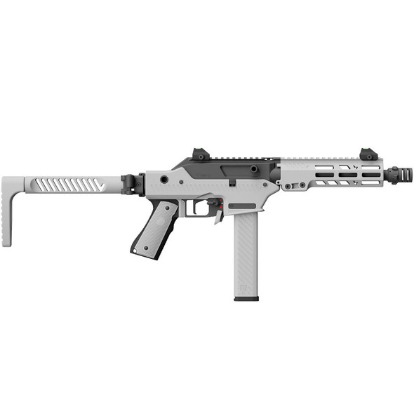 Vorsk VMP-2S Gas Blowback Submachine Gun with Folding Stock in Grey (Semi & Full-Auto)