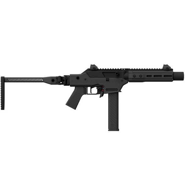 Vorsk VMP-2SD Gas Blowback Submachine Gun with Folding Stock in Black (Semi Auto)