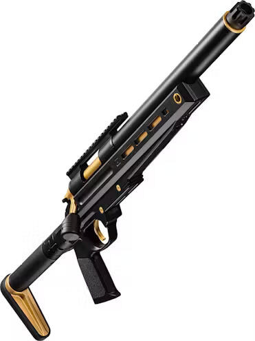 Tokyo Marui VSR-ONE Spring-Powered Bolt Action Airsoft Sniper Rifle in Black & Gold