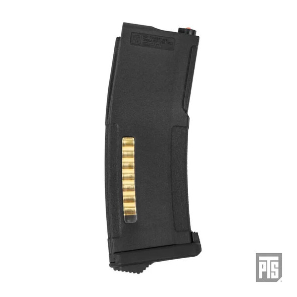 PTS EPM for Tokyo Marui Recoil Shock M4/SCAR/416D Airsoft Rifle Spring Magazine 120 Rounds in Black