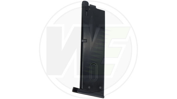 WE 25 Rounds Gas Blowback Airsoft Pistol Magazine for M9 Series - Green Gas  in Black