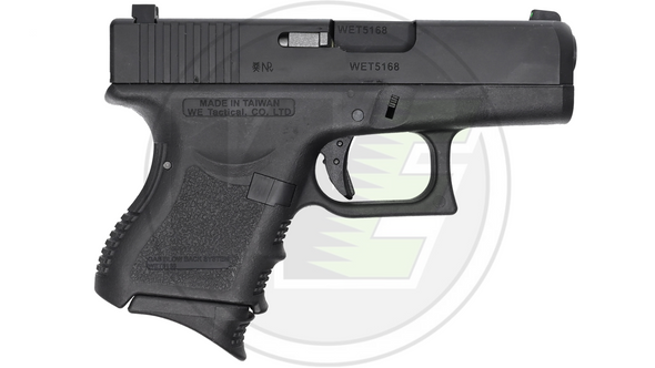 WE Tech EU26 Series Gen3 Semi Auto Gas Blowback Airsoft Pistol in Black