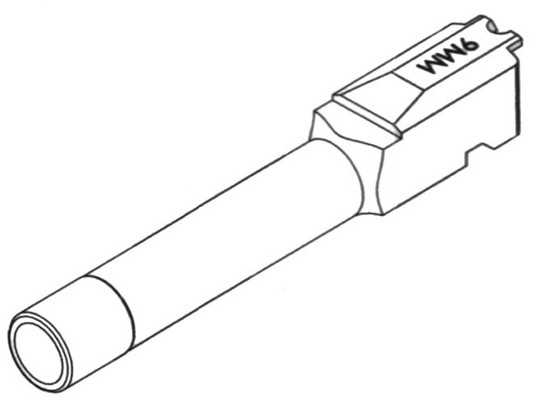 WE Airsoft Big Bird Outer Barrel
