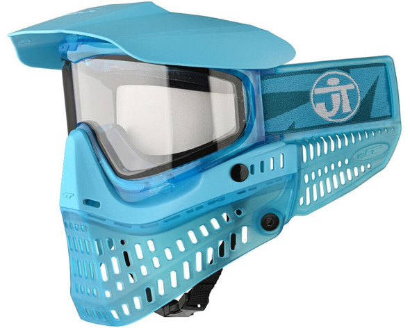 JT - Proflex Paintball Full Face Mask LE ICE Birthstone in Turquoise