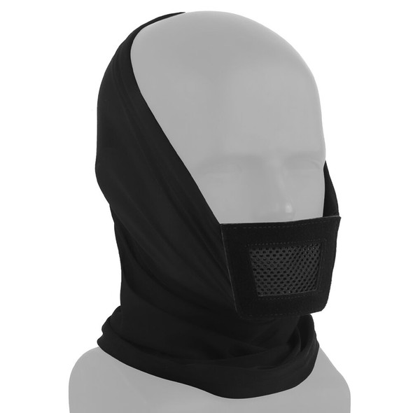 Big Foot - Knight Tactical Headgear Balaclava Extended Version in Black