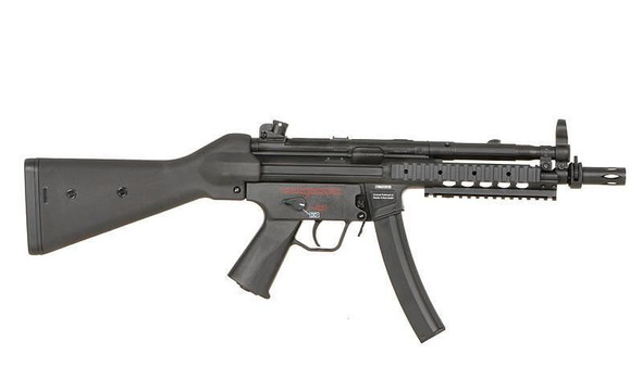 H&K MP5A4 RIS Full Metal AEG Airsoft Rifle with Eshooter ETU GEN-2 in Black (CM041B)