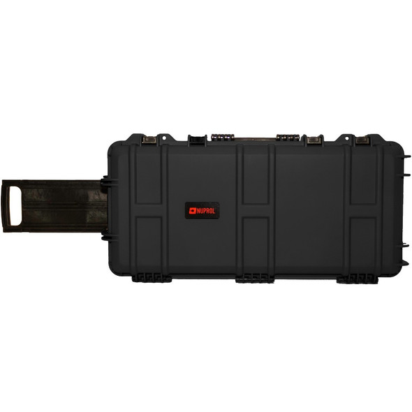 Nuprol Premium Waterproof Rifle Hard Case with Wheels P&P Foam in Black