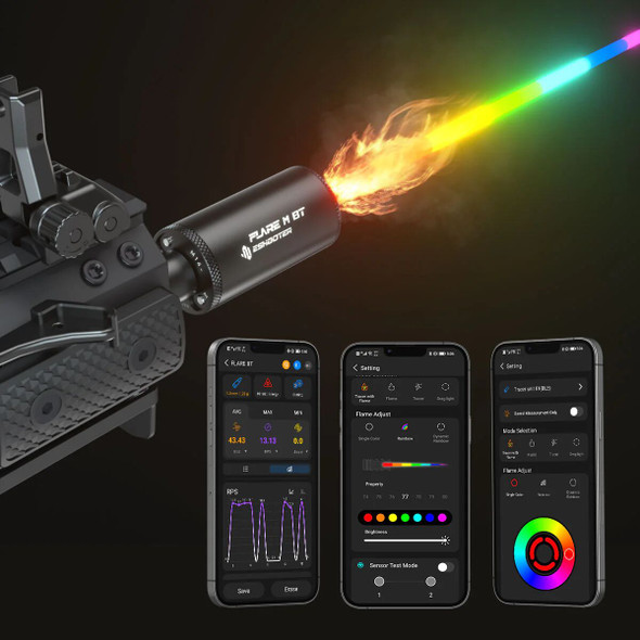 E-Shooter FLARE M V700 Airsoft Bluetooth Tracer Unit
