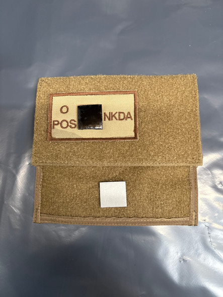 King Arms MPS Map Pouch -TAN -Blood Type O