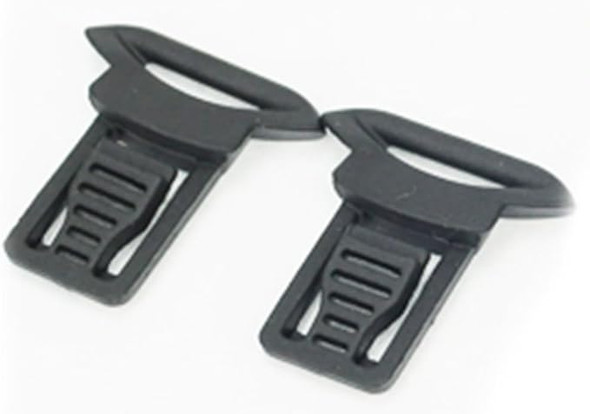 nHelmet Goggle Swivel Clips (Black)