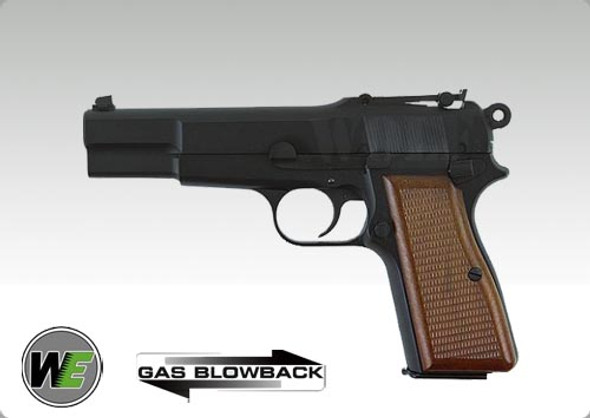 TANAKA／Blowning HI-power military Tanaka Works Browning Hi-Power Military GBB Pistol (Steel