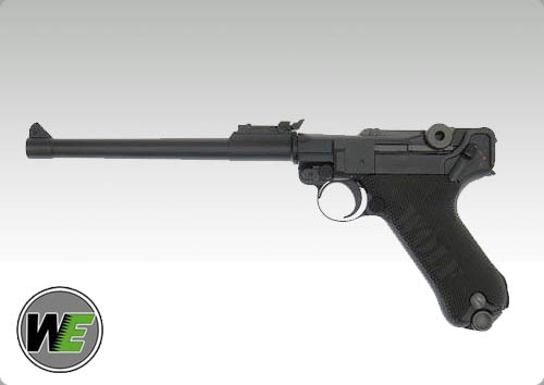 Tanaka Luger P08 8 inch Heavy Weight GBB Pistol