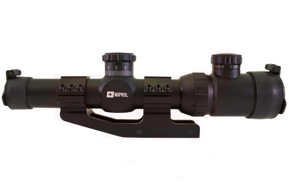 Nuprol Optics Airsoft Rifle Scope - 1.25-5x26 IR in Black