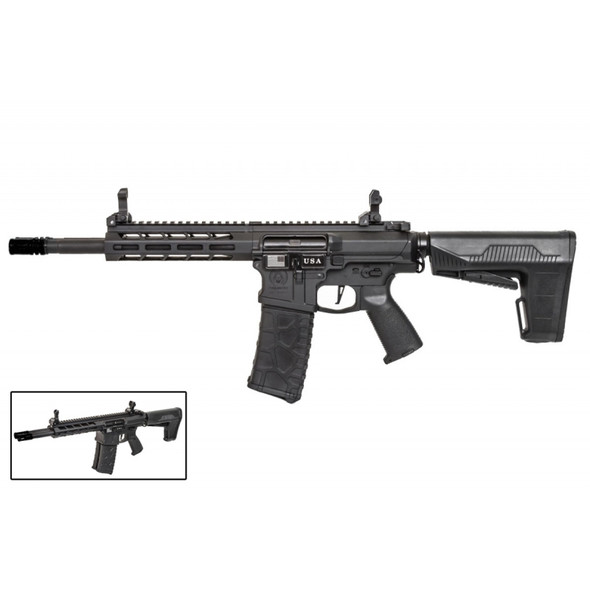 Classic Army Nemesis DT-4 Double Barrel M4 Airsoft AEG Rifle in Black