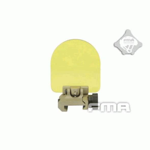 FMA Lens Protector Rail Mount Shield with 2 lens