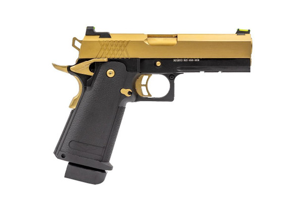 Raven Hi Capa 4.3 Gas Blowback Airsoft Pistol in Gold