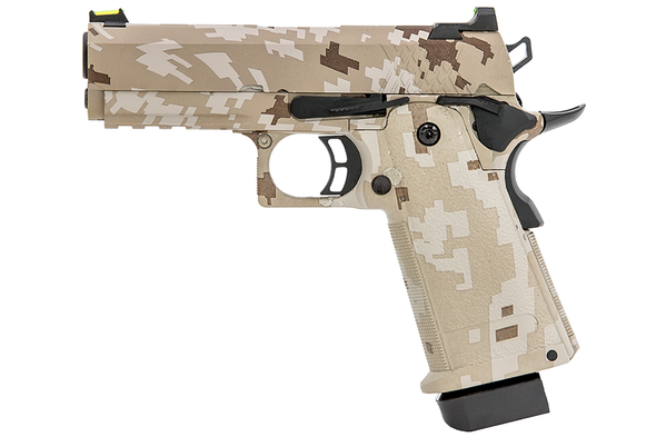 Raven HYDRO Hi-Capa 3.8 Pro Gas Blowback Airsoft Pistol in Digital Desert
