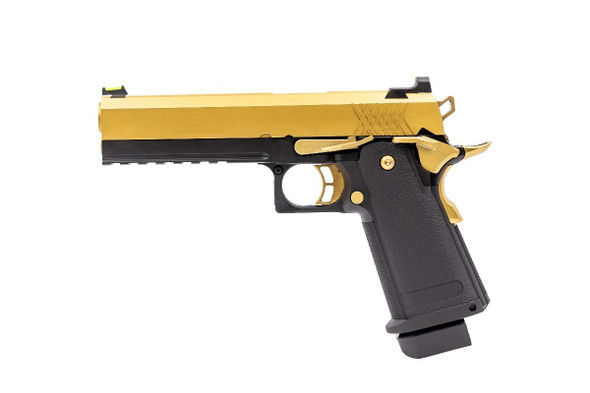 Raven Hi Capa 5.1 Gas Blowback Airsoft Pistol in Gold