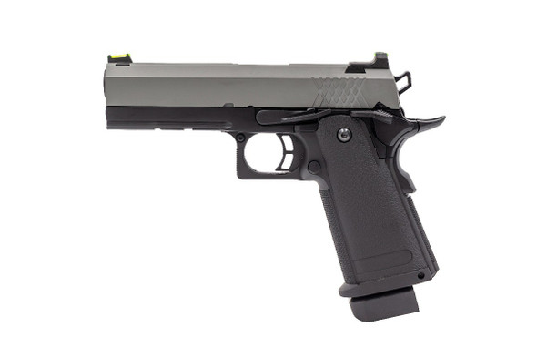 Raven Hi Capa 4.3 Gas Blowback Airsoft Pistol in Grey & Black