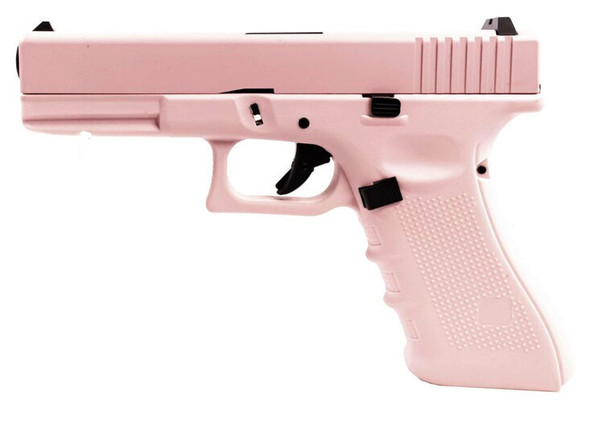 Raven EU17 Gas Blowback Airsoft Pistol in Full Pink