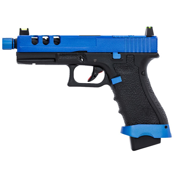 Vorsk EU7 GBB Airsoft Pistol With Vented Slide in V-Blue