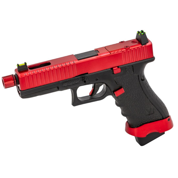Vorsk EU7 Tactical GBB Airsoft Pistol in Red