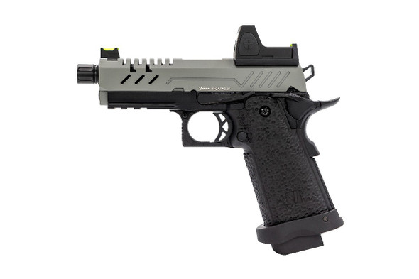 Vorsk CS Hi-Capa 3.8” Vengeance GBB Pistol with BDS - Grey