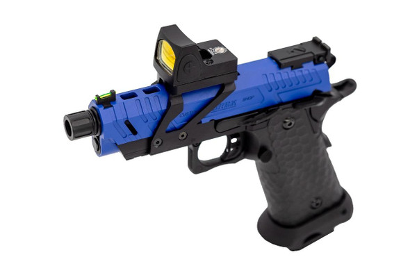 Vorsk CS Hi-Capa 3.8” Vengeance GBB Pistol with BDS (Blue)