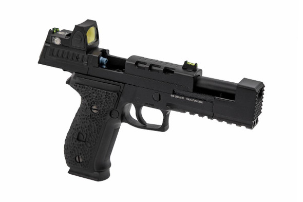 Vorsk VP26X GBB Airsoft Pistol with BDS Red Dot Sight - Black