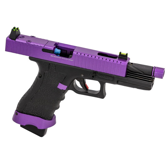 Vorsk EU7 Tactical GBB Airsoft Pistol in Purple