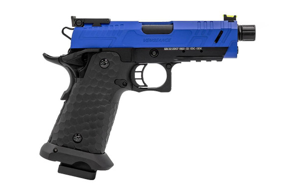 Vorsk CS Hi Capa 3.8” Vengeance GBB Compact Pistol (Blue)