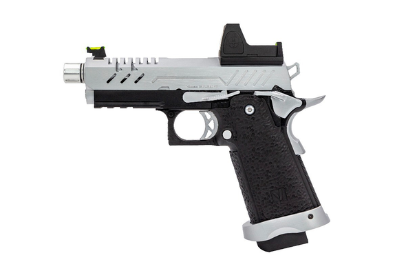 Vorsk CS Hi-Capa 3.8” Vengeance GBB Pistol with BDS - Silver