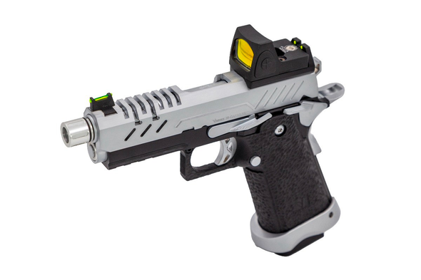 Vorsk CS Hi-Capa 3.8” Vengeance GBB Pistol with BDS - Silver