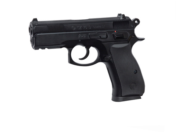 ASG - CZ 75D Compact Spring Blowback Airsoft Pistol in Black
