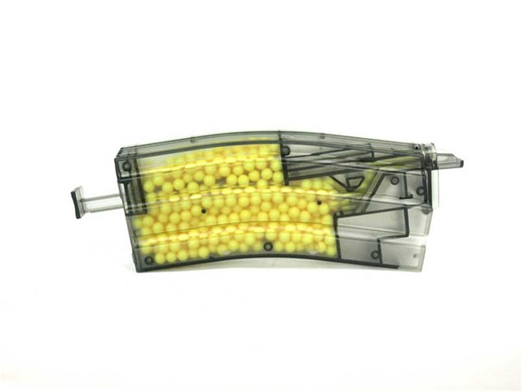 ASG - M4 Style High-Capacity Magazine Speed Loader 400 Rounds in Clear
