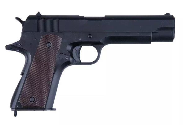 Cyma CM123 AEP M1911 Electric Airsoft Pistol in Black